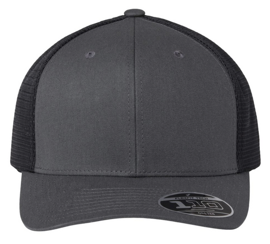 Charcoal & Black Flexfit Snapback