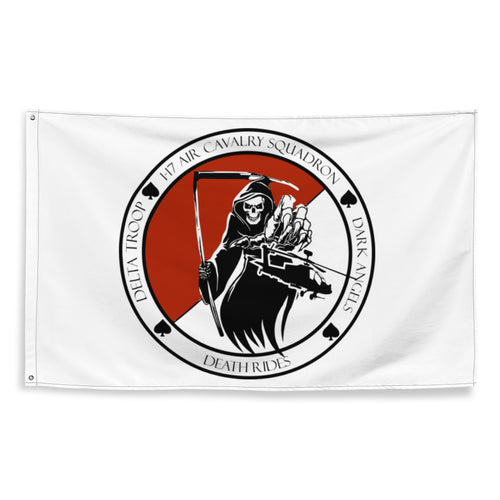 Delta Troop - 1-17 Air Cavalry Squadron Flag