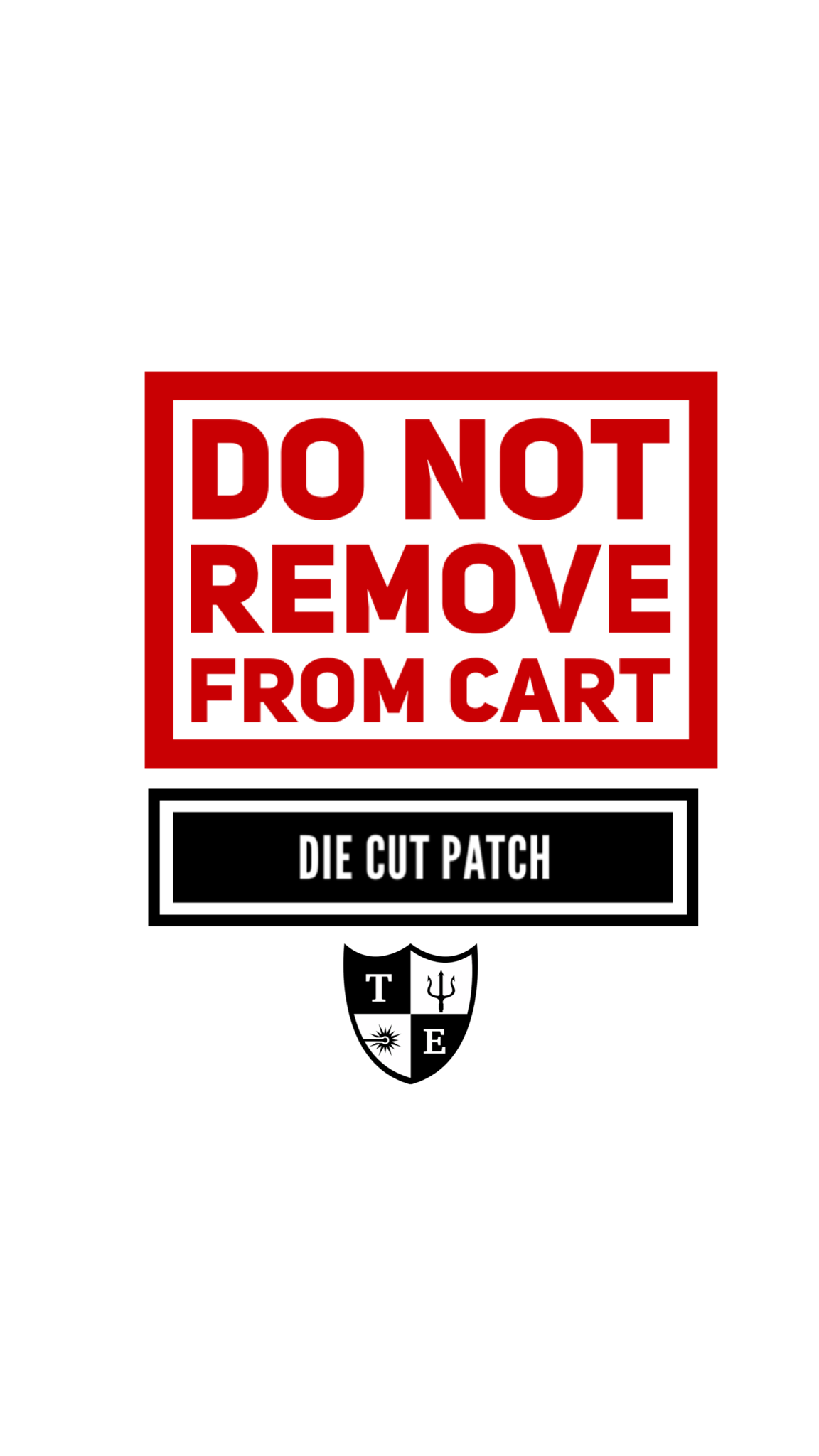 DO NOT REMOVE FROM CART