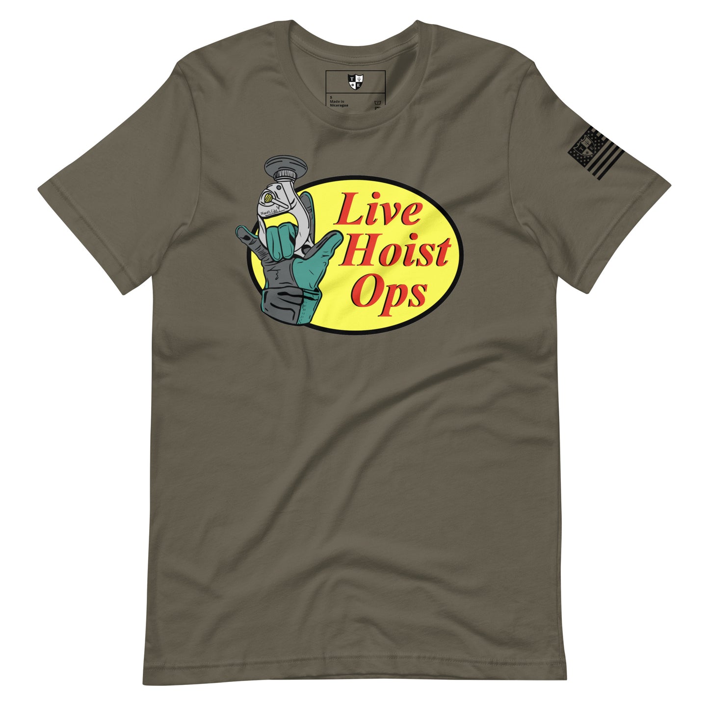 Live Hoist Ops Graphic T