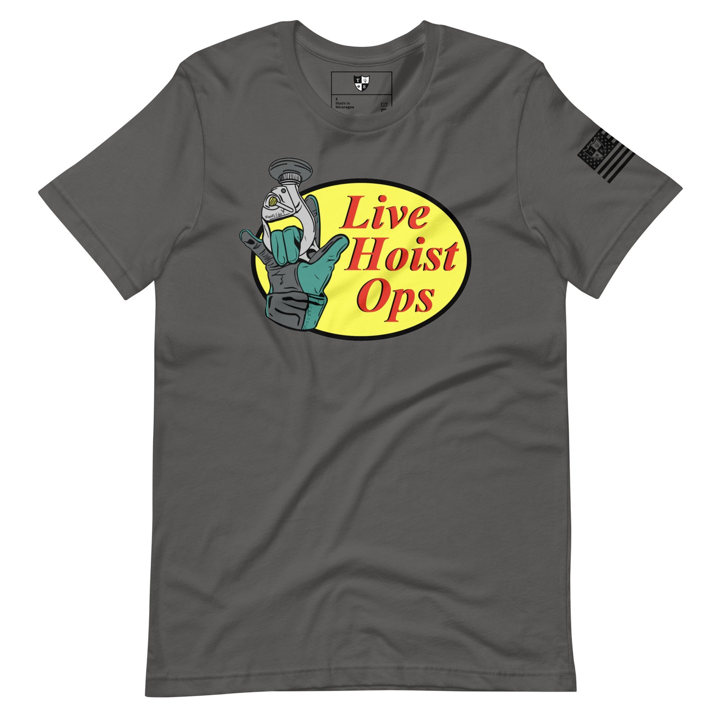 Live Hoist Ops Graphic T