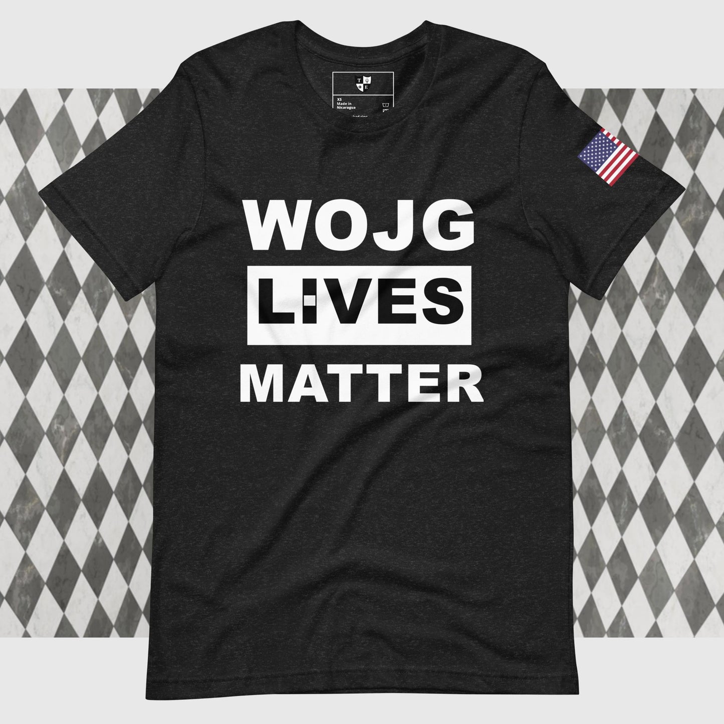 WOJG Lives Matter Graphic Black T