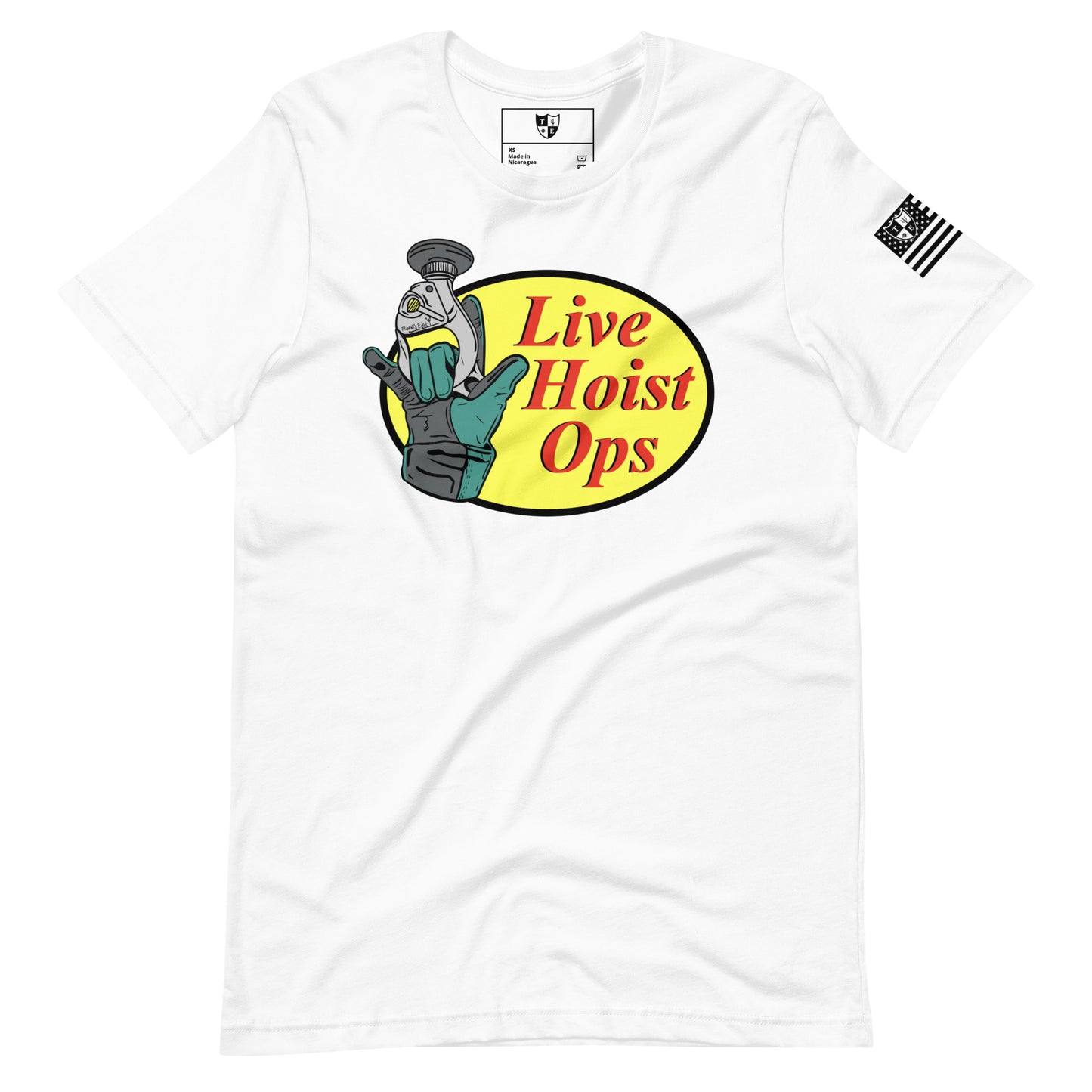 Live Hoist Ops Graphic T