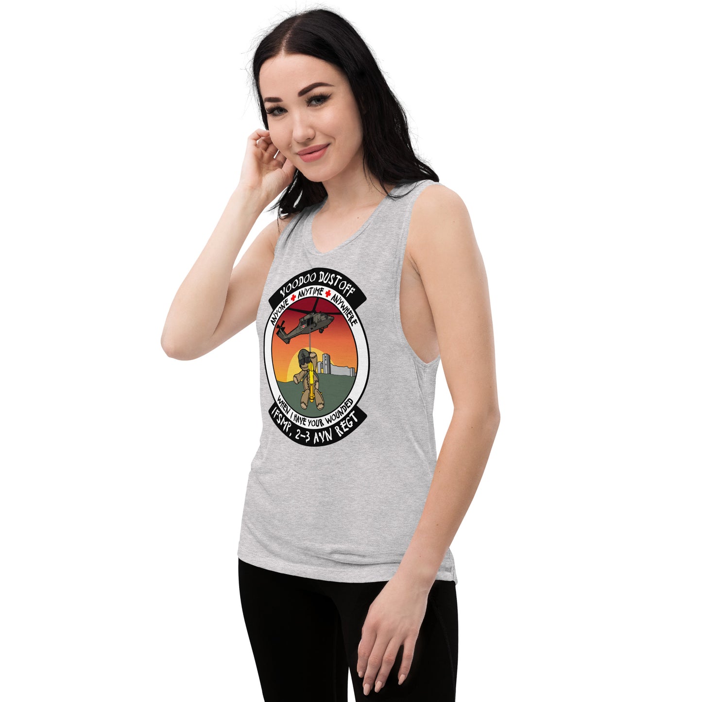 Voodoo Dustoff Ladies’ Muscle Tank