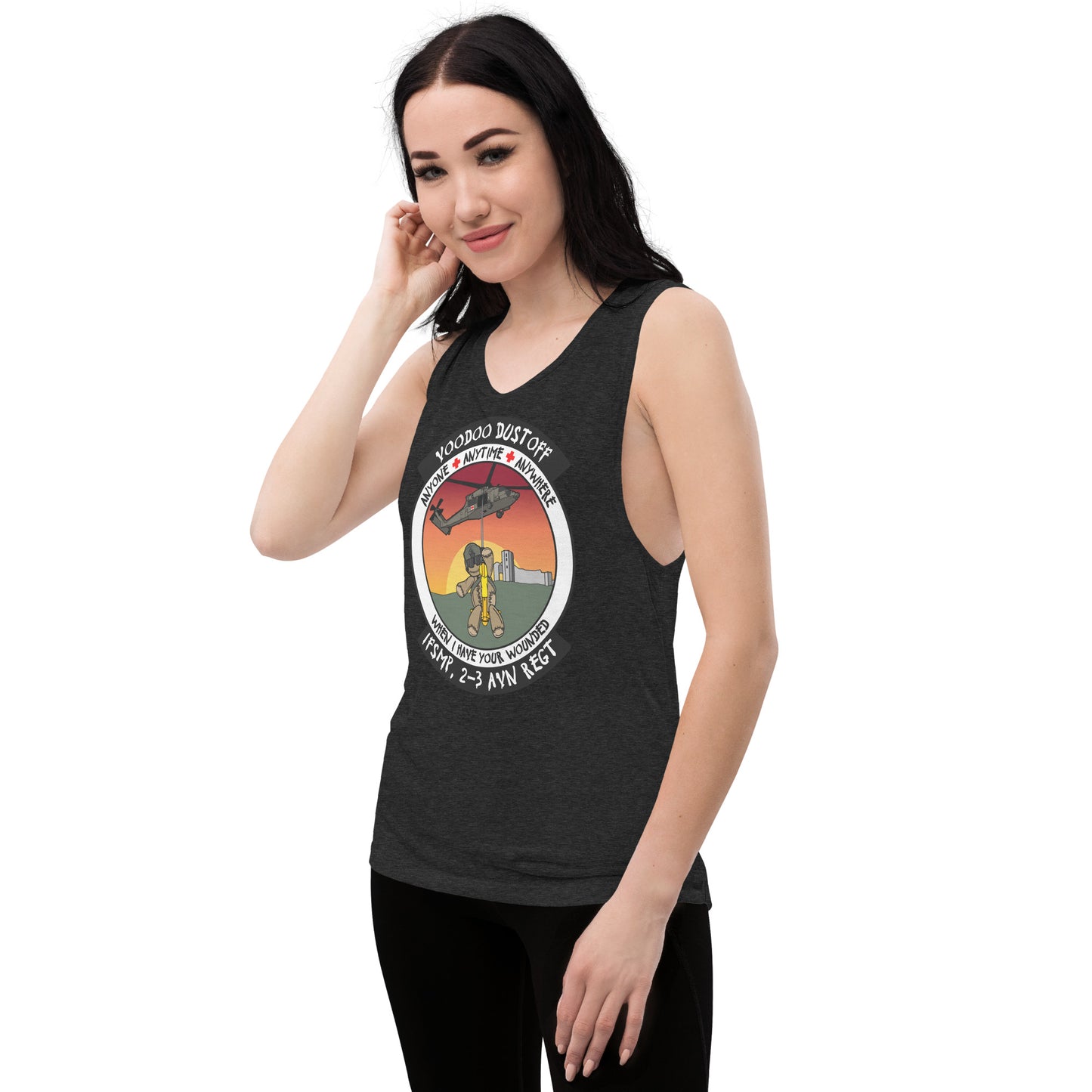 Voodoo Dustoff Ladies’ Muscle Tank