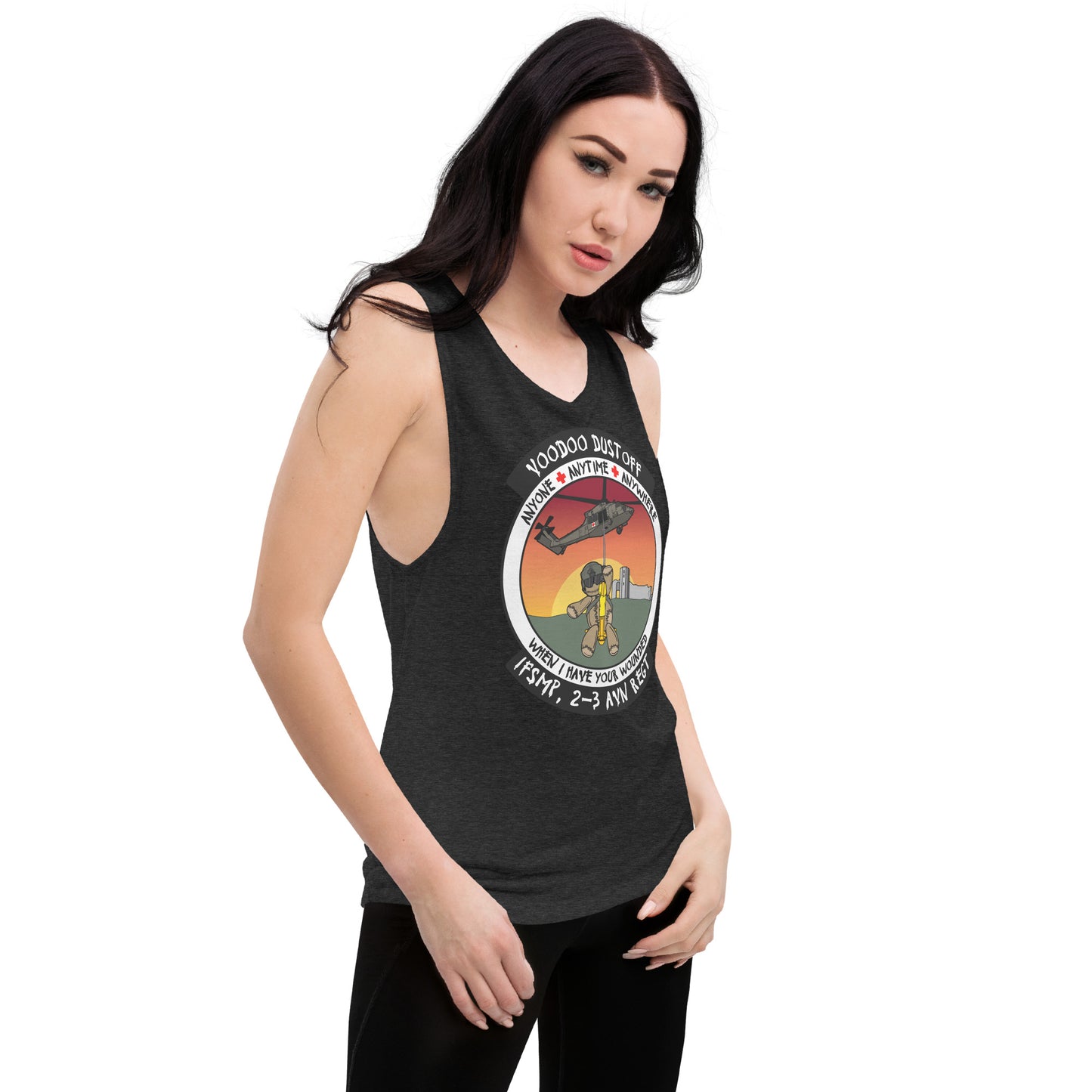 Voodoo Dustoff Ladies’ Muscle Tank