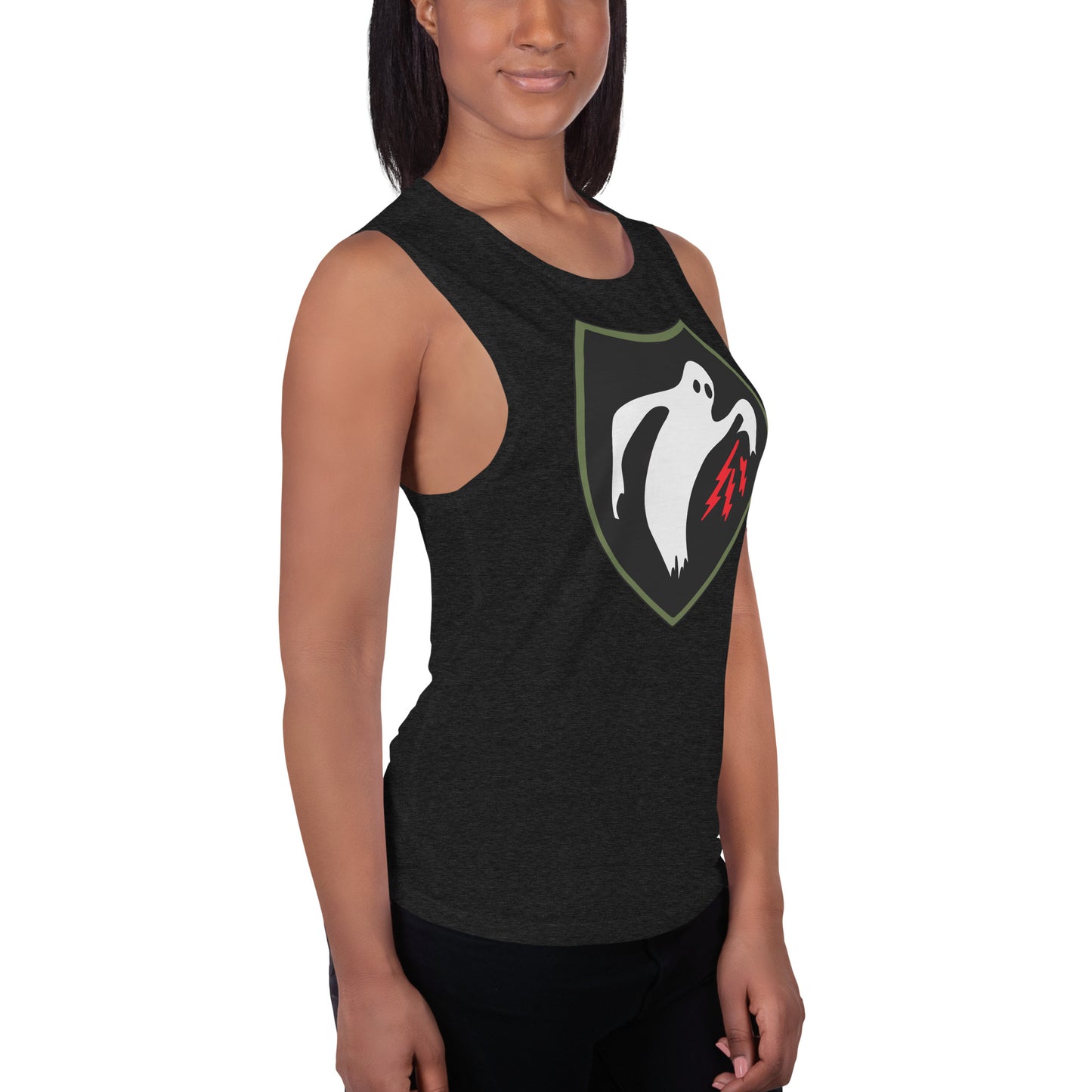 Ghost Army Ladies’ Muscle Tank