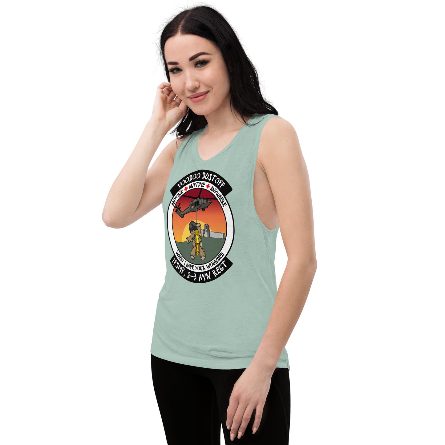 Voodoo Dustoff Ladies’ Muscle Tank