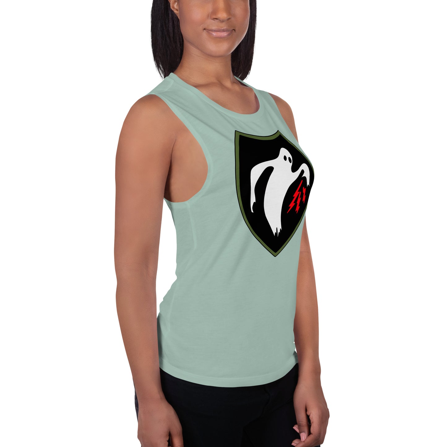 Ghost Army Ladies’ Muscle Tank