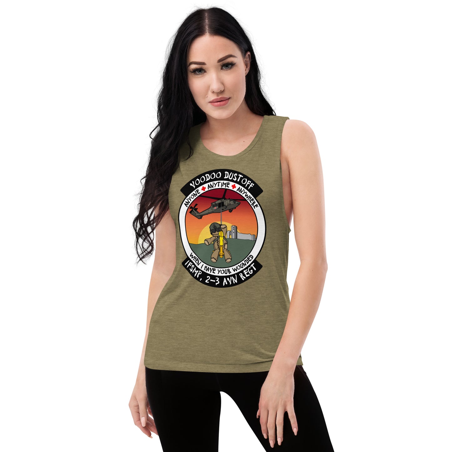 Voodoo Dustoff Ladies’ Muscle Tank