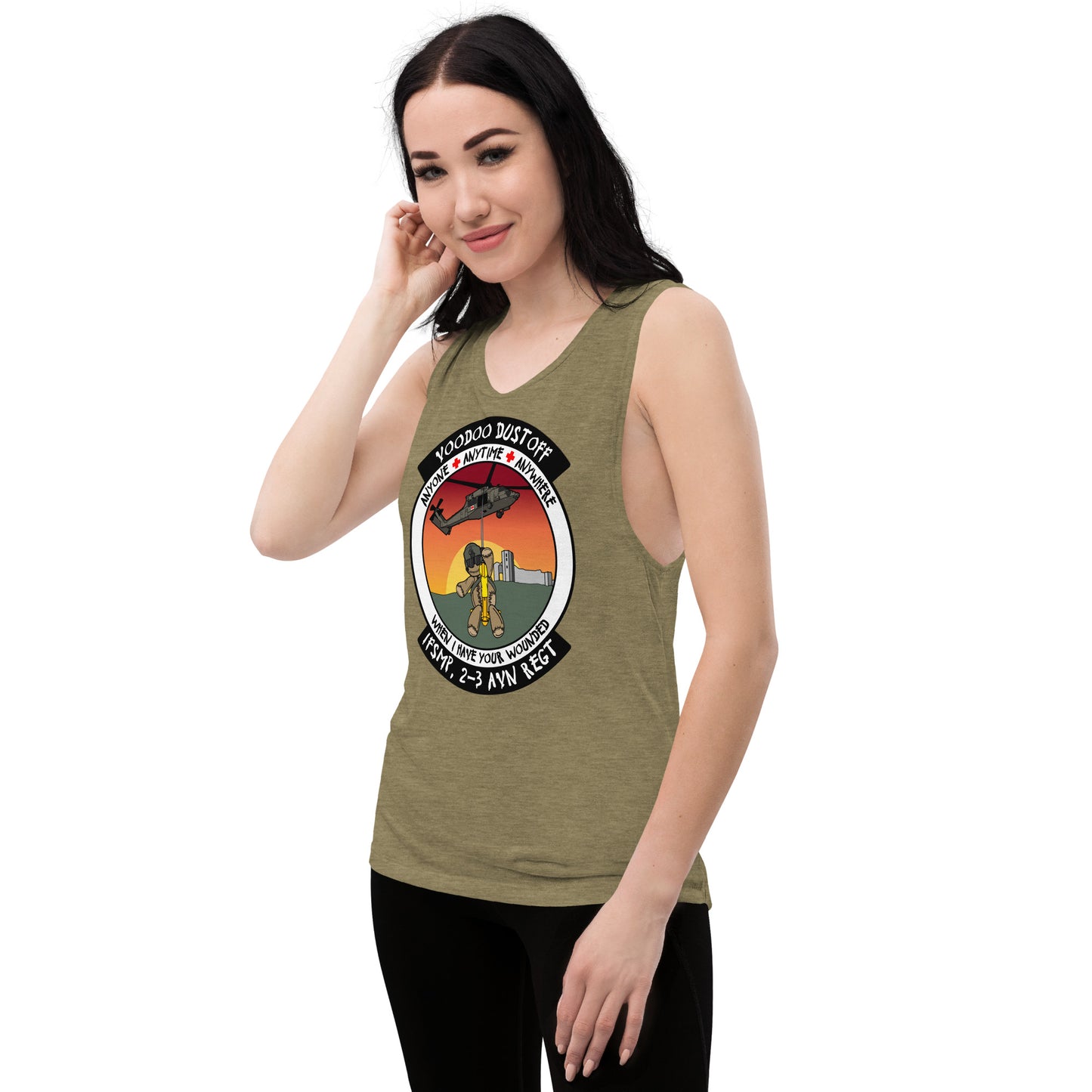 Voodoo Dustoff Ladies’ Muscle Tank