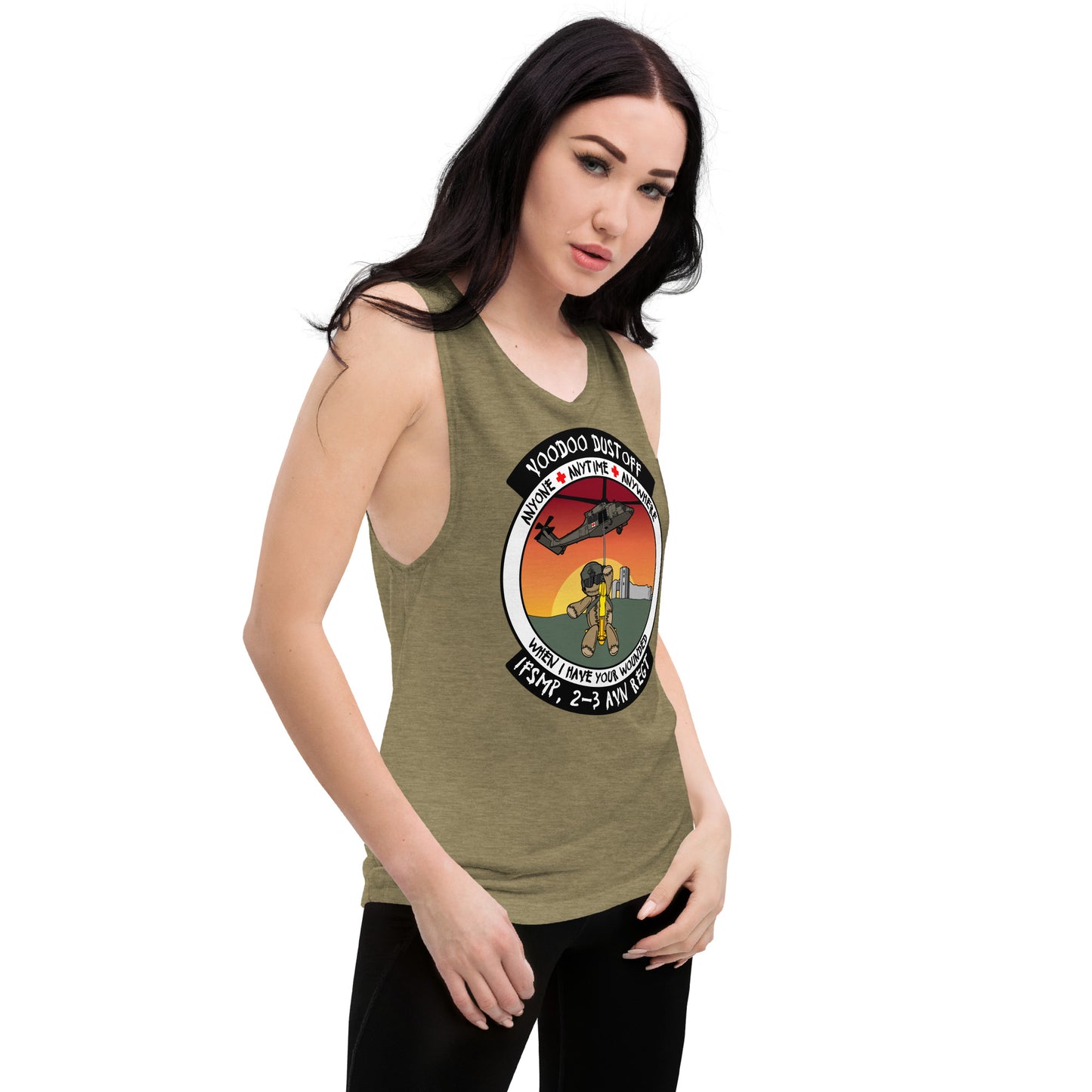 Voodoo Dustoff Ladies’ Muscle Tank