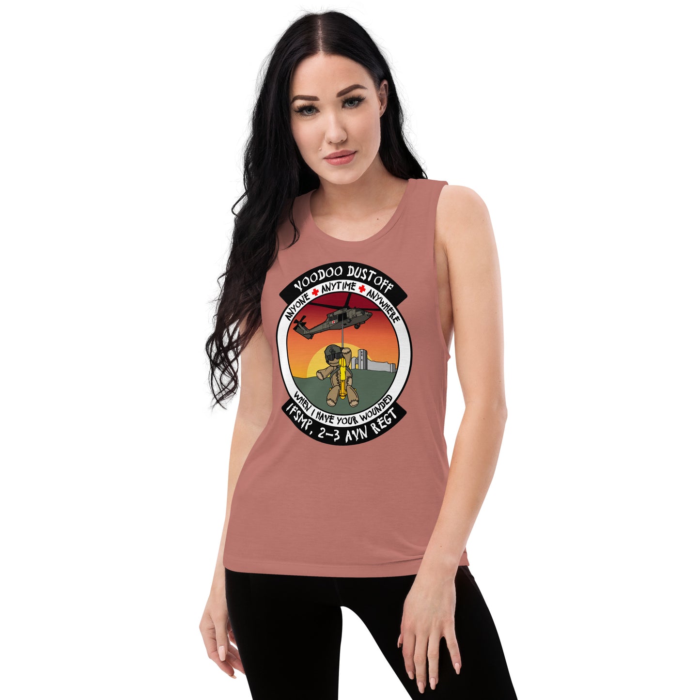 Voodoo Dustoff Ladies’ Muscle Tank