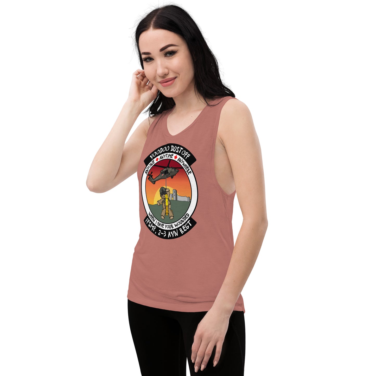 Voodoo Dustoff Ladies’ Muscle Tank