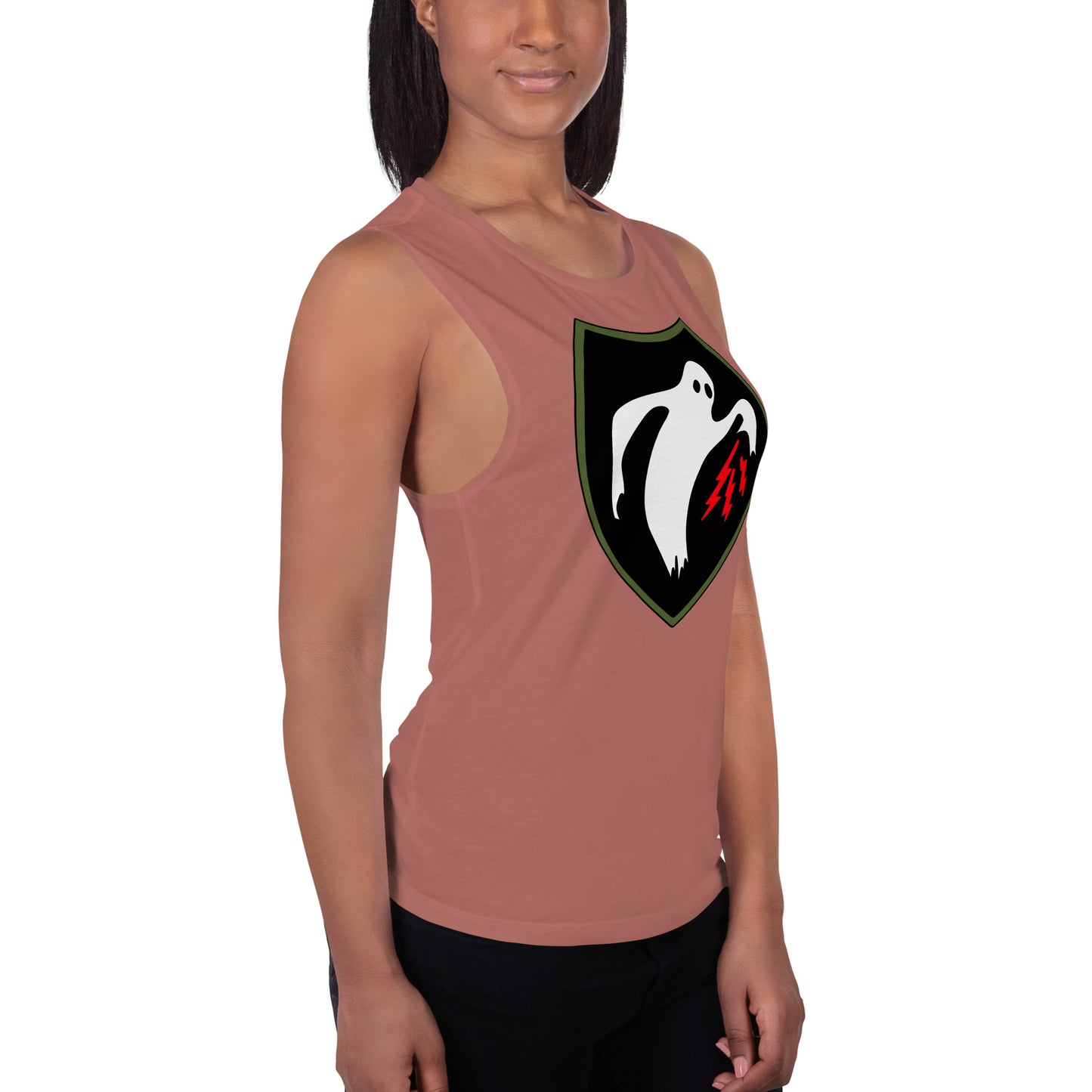 Ghost Army Ladies’ Muscle Tank