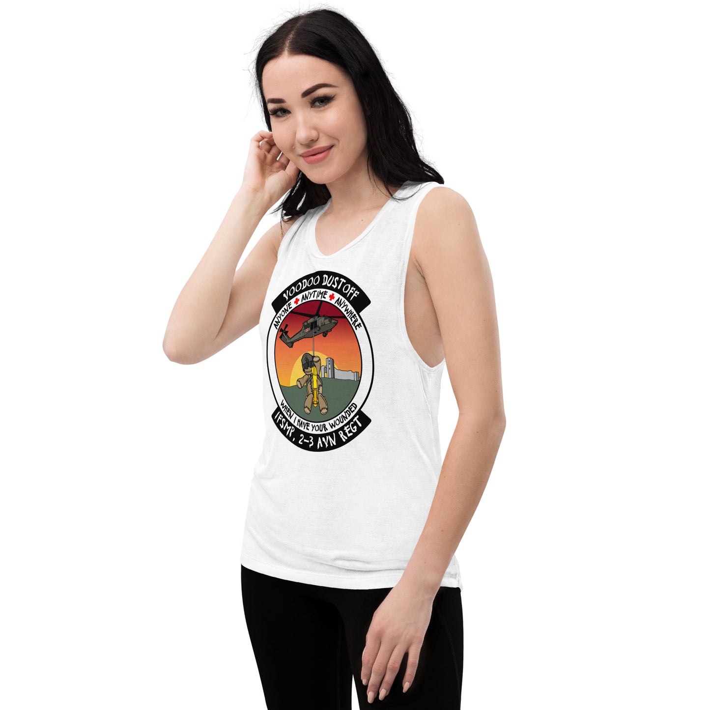 Voodoo Dustoff Ladies’ Muscle Tank