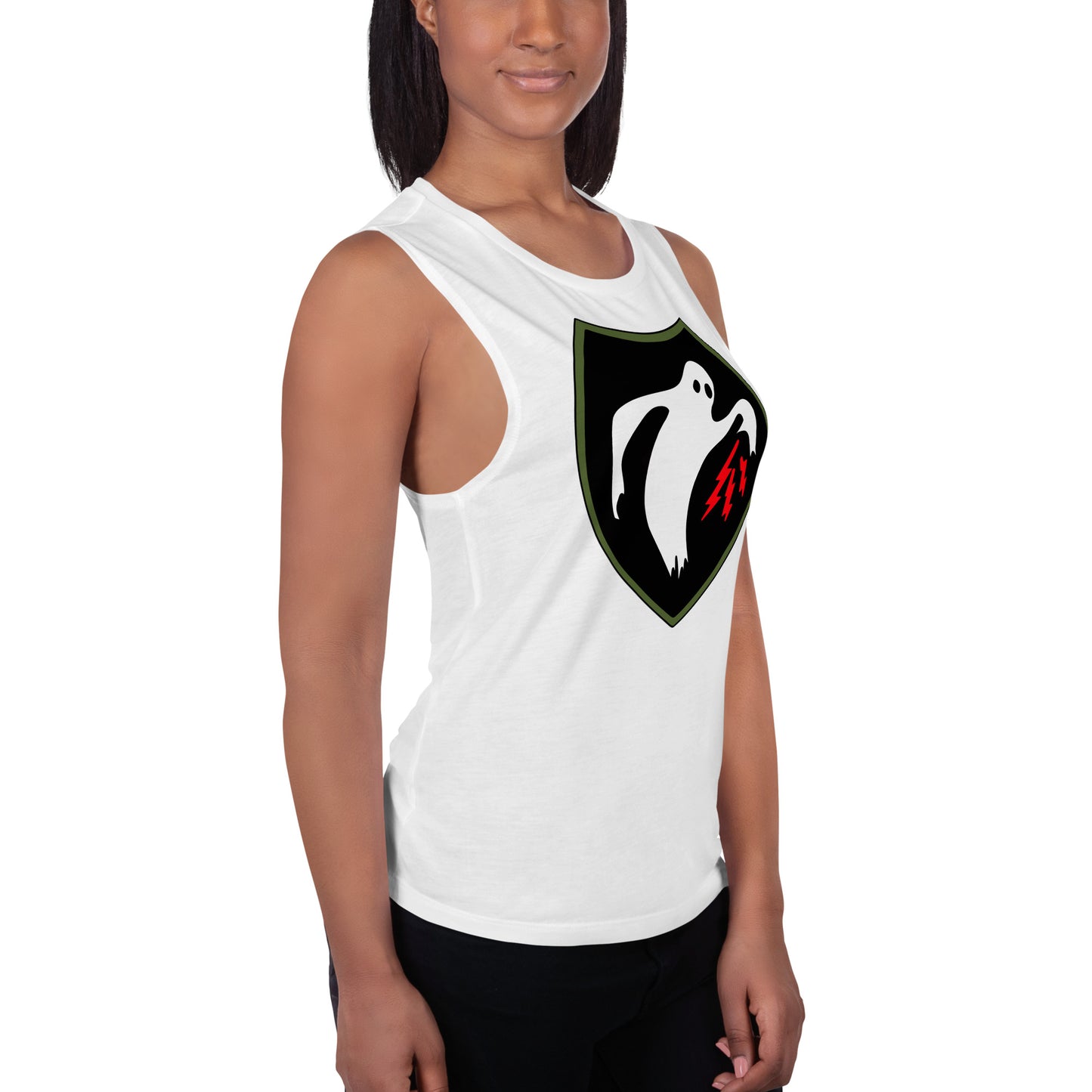 Ghost Army Ladies’ Muscle Tank